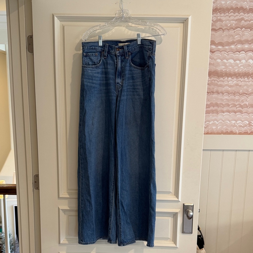Stylish Blue Flare Jeans